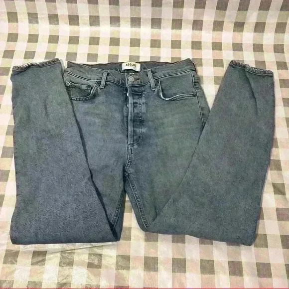 AGOLDE Womens NICO High Rise Slim Fit Jean In Ciffside Sz 26 - Picture 13 of 13